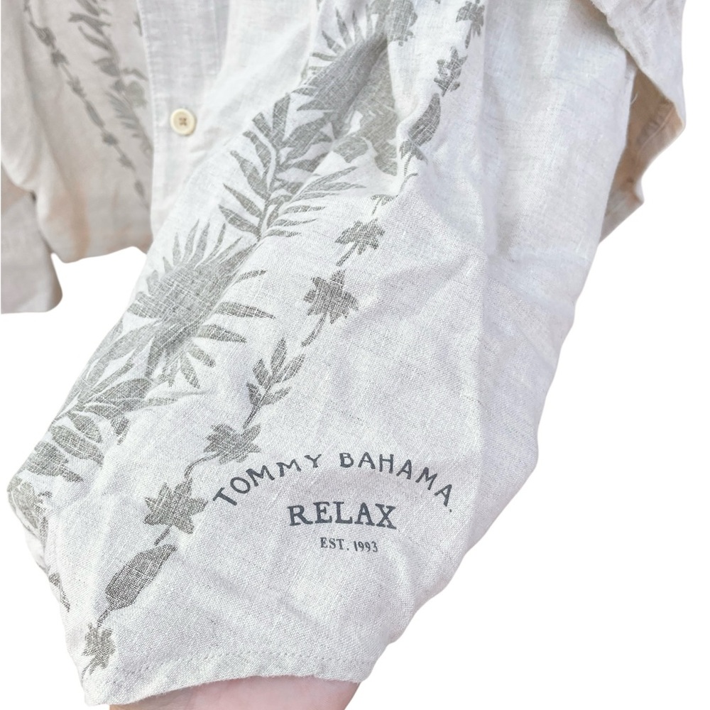 Tommy Bahama Relax Men’s Linen Long Sleeve Button Shirt - Picture 3 of 7